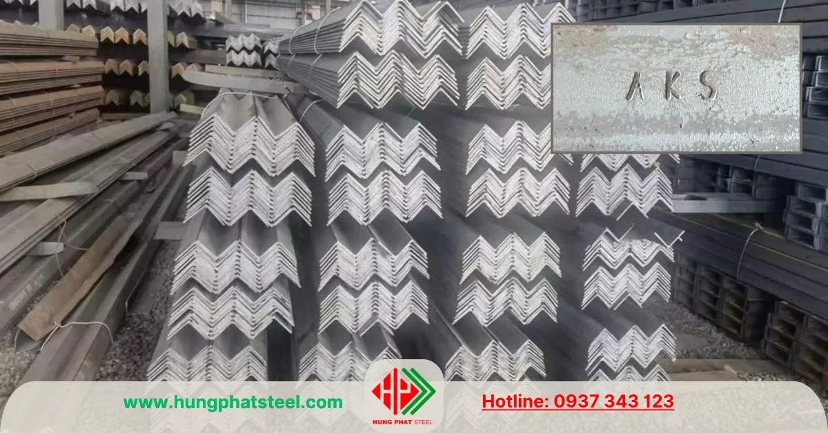 Thép hình V90 An Khánh (Sắt V90x90 AKS)