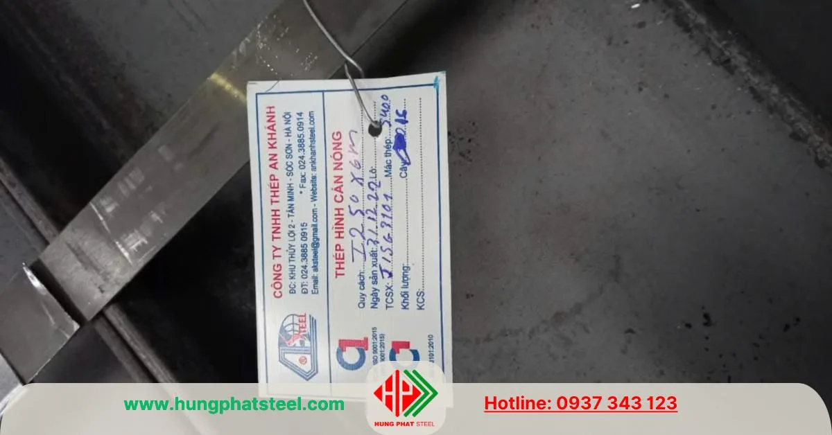 Thép hình i An Khánh