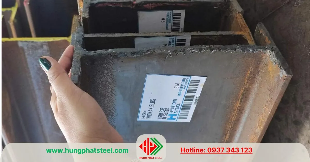 Thép hình i Hyundai (I-beam)