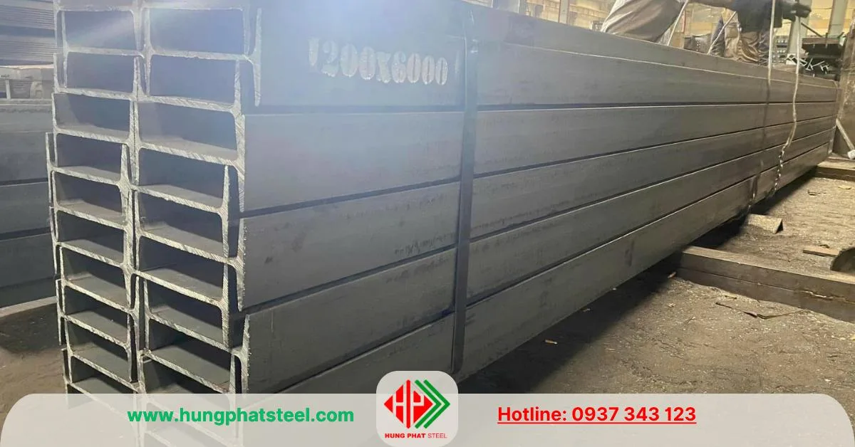 Thép hình i200 sản xuất bởi nhà máy thép An Khánh (AKS)