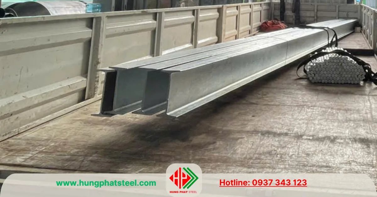 Thép hình i300 mạ kẽm nhúng nóng