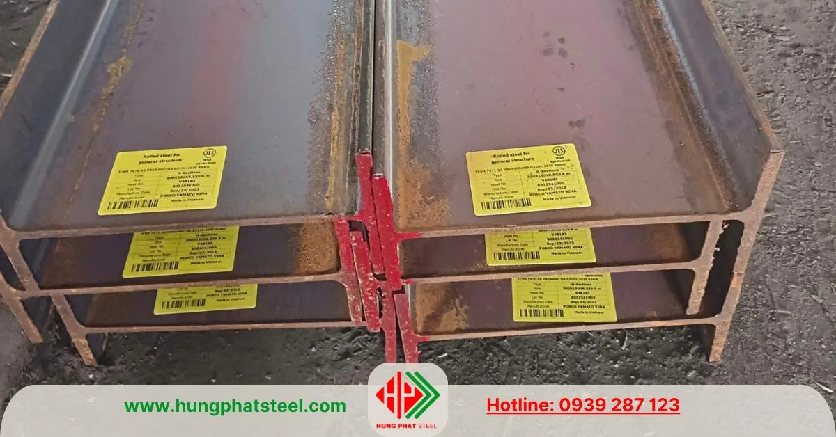 Thép hình i300 x 150 Posco