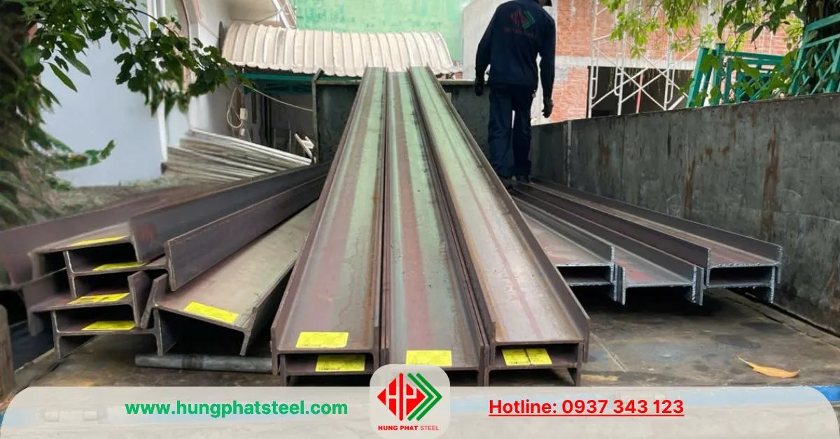 Thép hình i450 đen