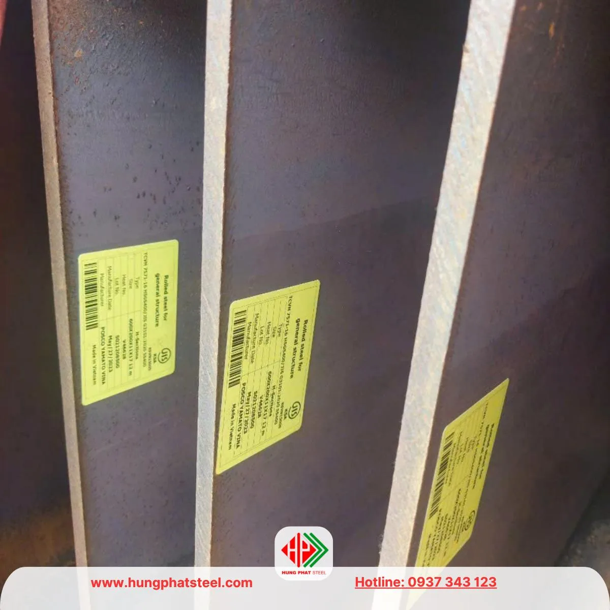 Thép hình i600x200 Posco