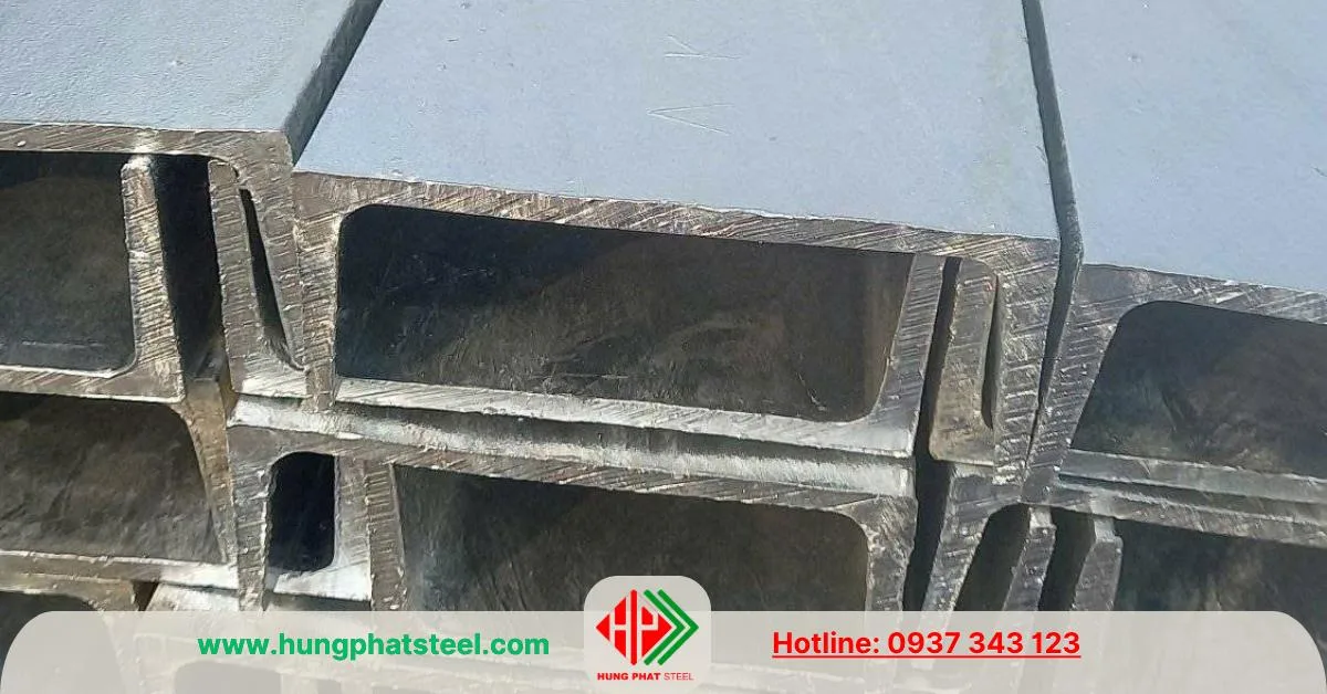 Thép hình u200 An Khánh mạ kẽm nhúng nóng