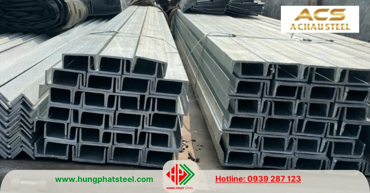 Thép hình u80 Á Châu mạ kẽm nhúng nóng