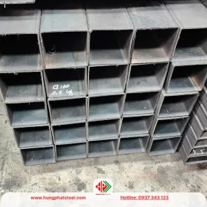 Thép hộp vuông 100x100x2.5mm