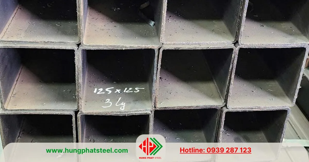 Thép hộp vuông 125x125