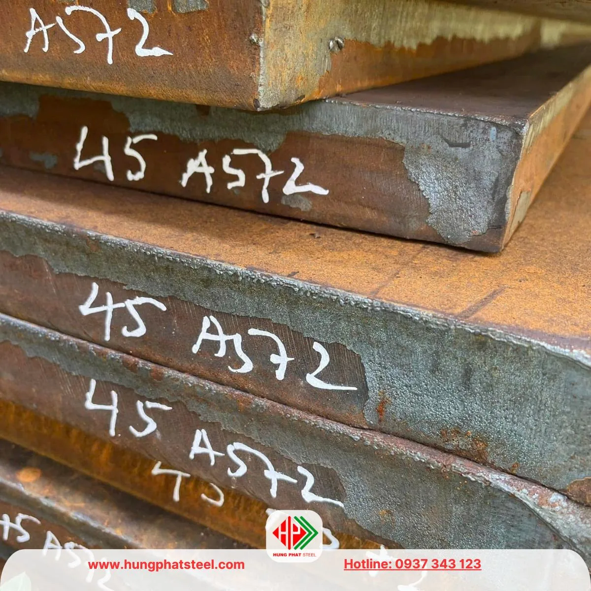 Thép tấm 45ly mác thép A572