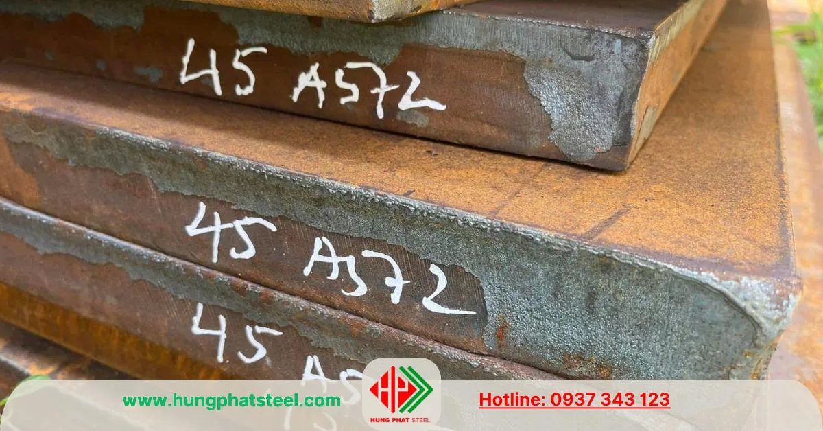 Thép tấm 45ly mác thép A572