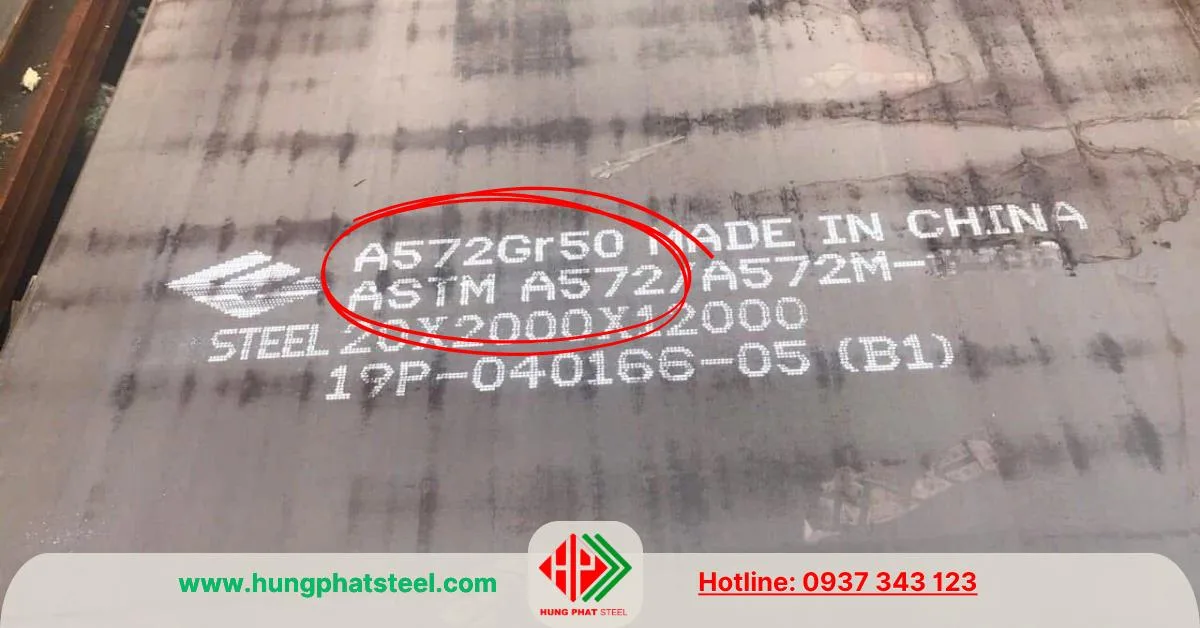 Thép tấm A572 (ASTM A572)