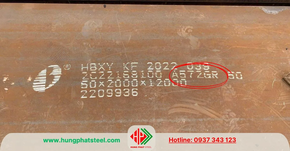 Thép tấm A572 (ASTM A572)
