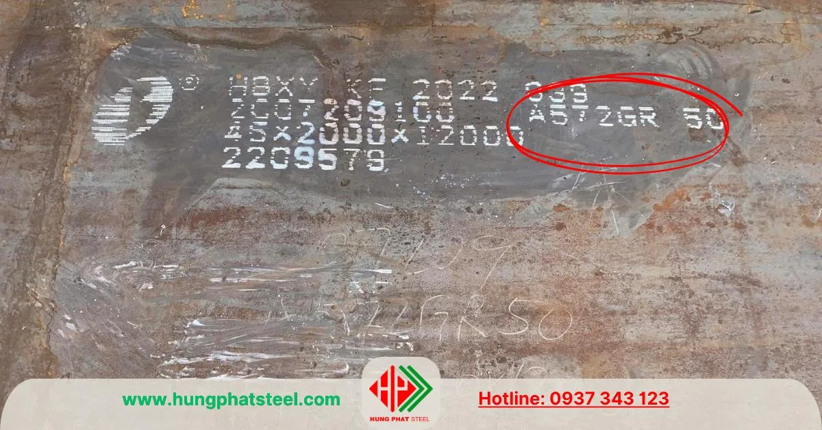 Thép tấm A572 (ASTM A572)