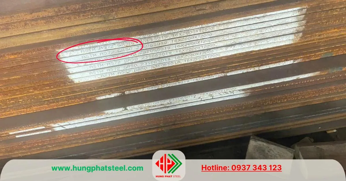 Thép tấm A572 (ASTM A572)