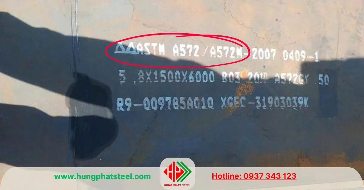 Thép tấm A572 (ASTM A572)