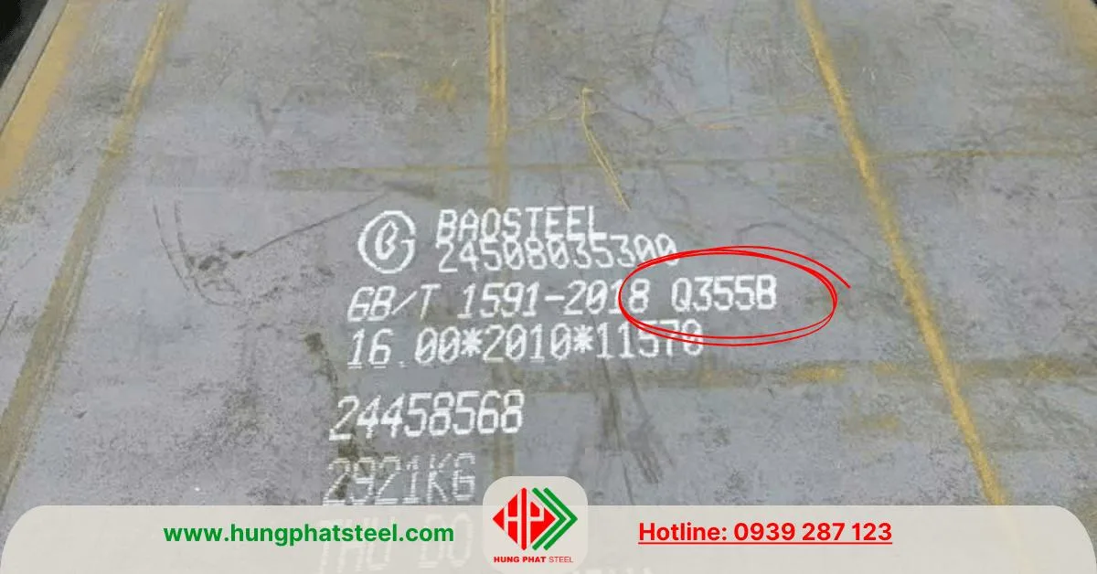 Thép tấm Q355
