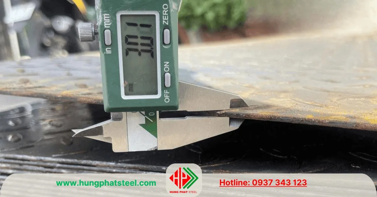 Thép tấm gân 3ly