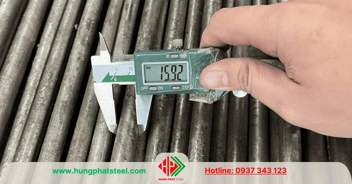 Thép tròn đặc D16