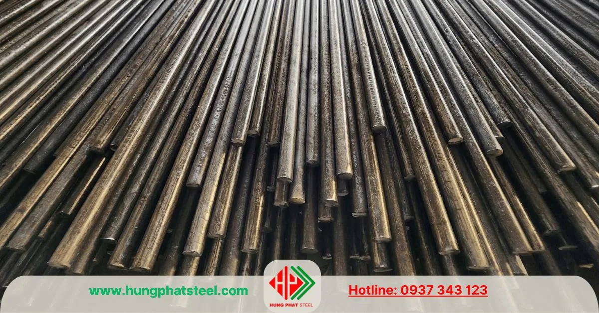 Thép tròn đặc chuốt bóng phi 10