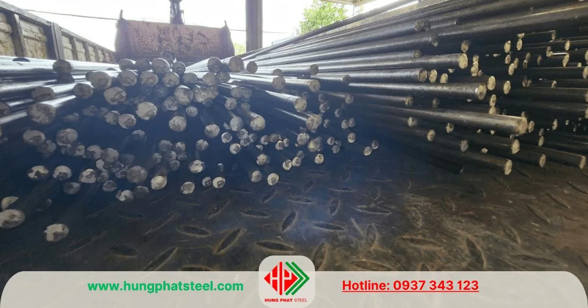 Thép tròn đặc chuốt bóng phi 10