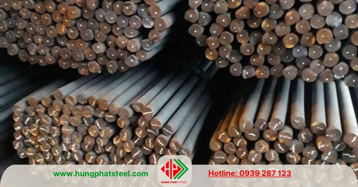 Thép tròn đặc phi 22 (Láp D22)