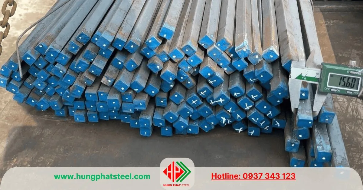 Thép vuông đặc 15x15