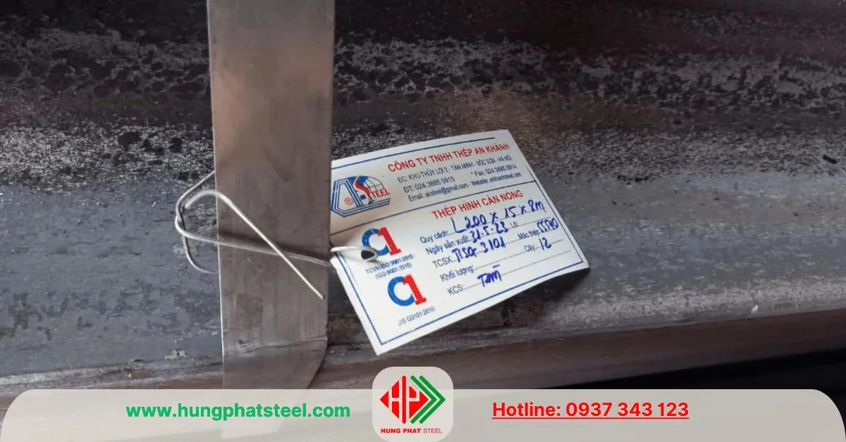 Trọng lượng thép V An Khánh