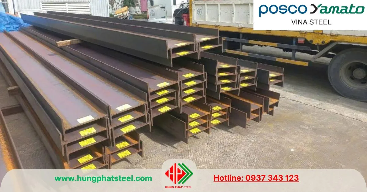 Trọng lượng thép hình i Posco