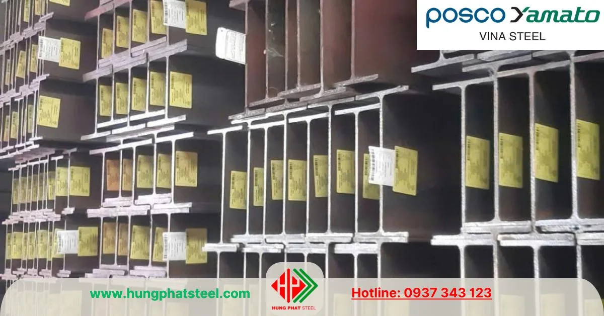 Trọng lượng thép hình i Posco