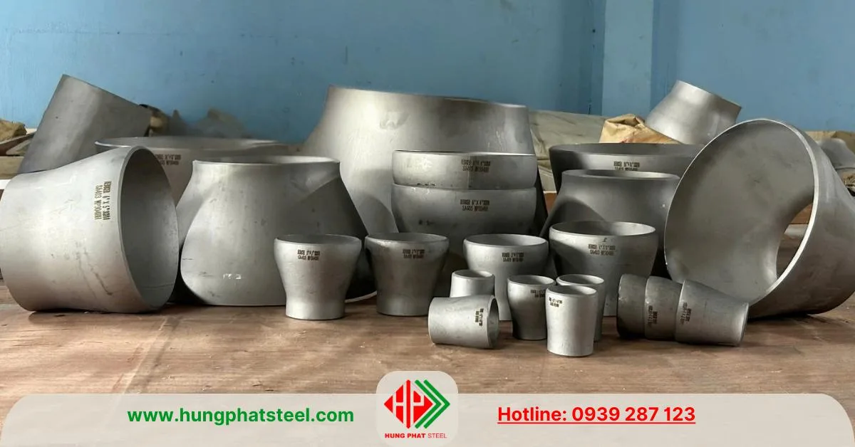 Bầu giảm hàn inox