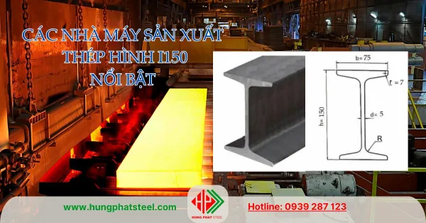 Các nhà máy sản xuất thép hình i150