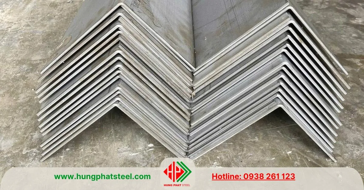 Chấn thép tấm thành hình chữ V