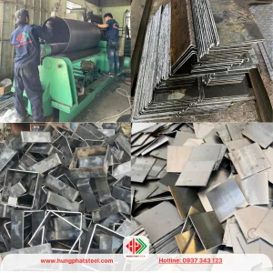 Gia công thép tấm theo yêu cầu