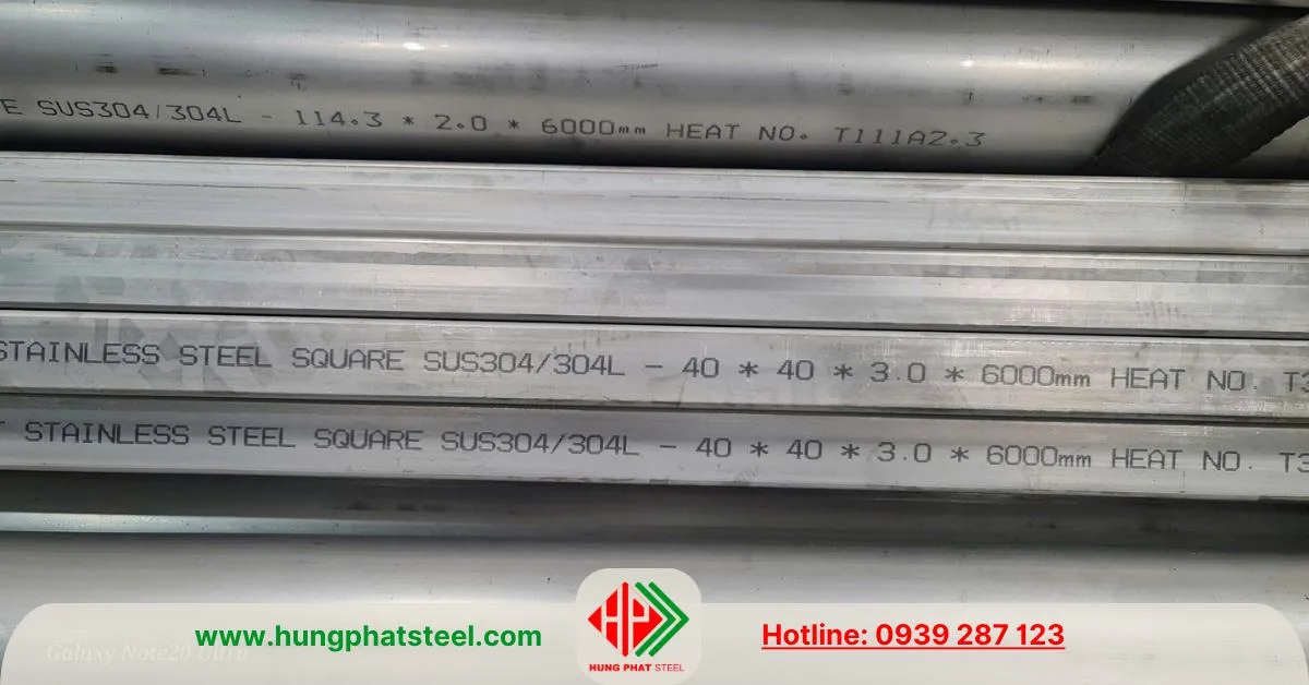 INOX hộp 40x40x3.0mm