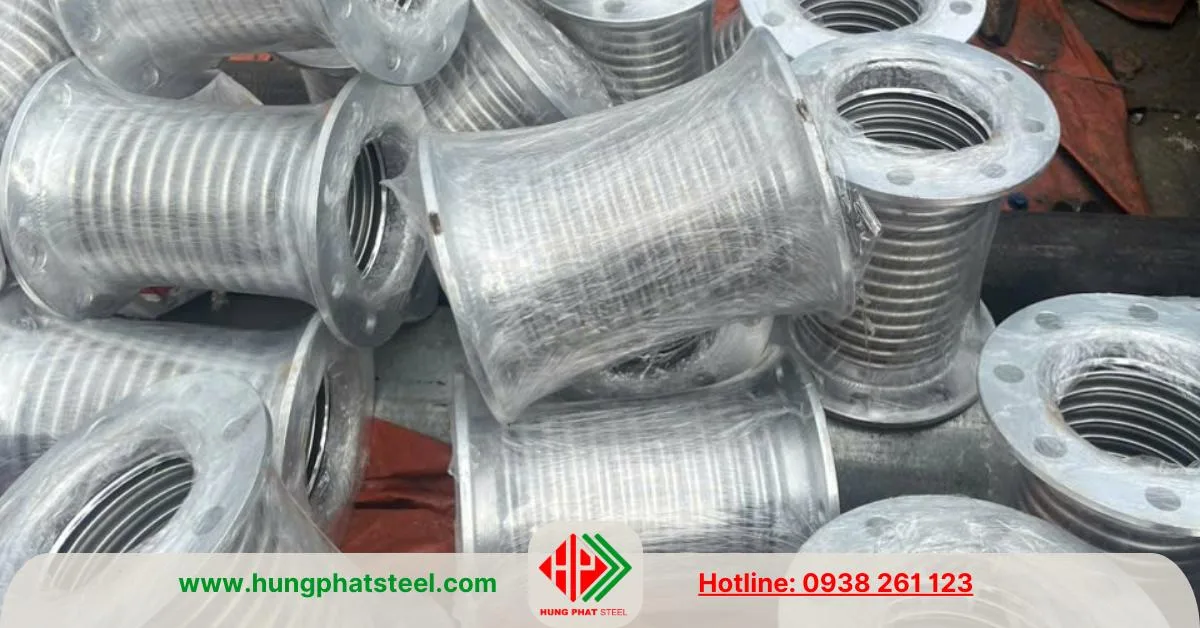 Khớp nối mềm inox mặt bích (khớp giãn nở, khớp chống rung)