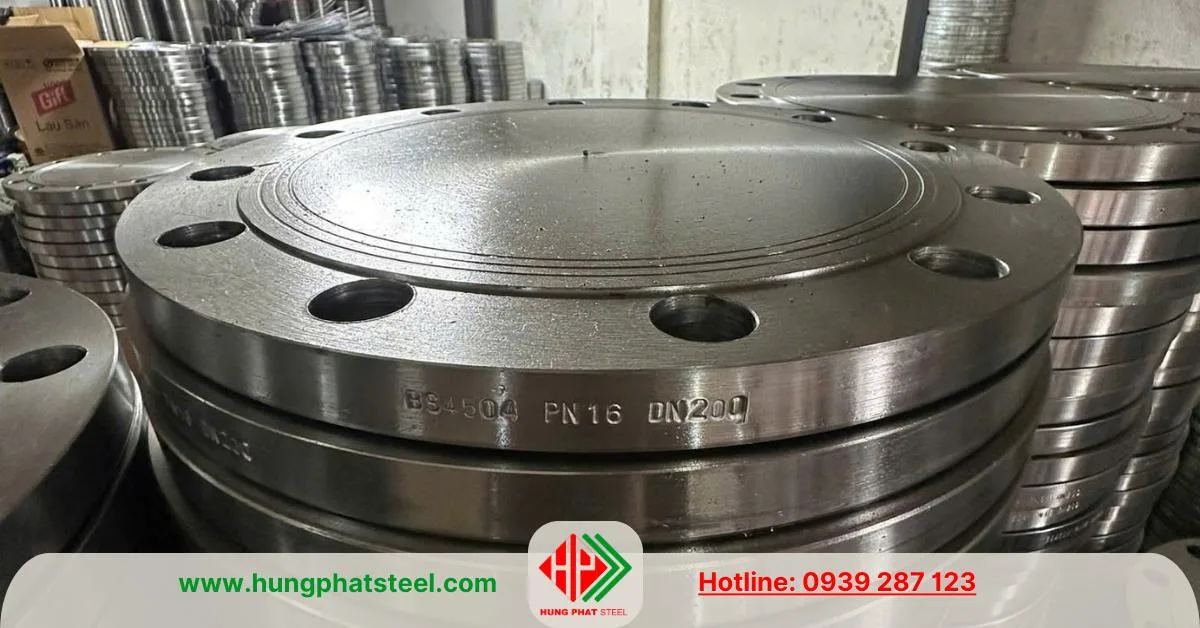 Mặt bích mù BS 4504 PN16 DN200