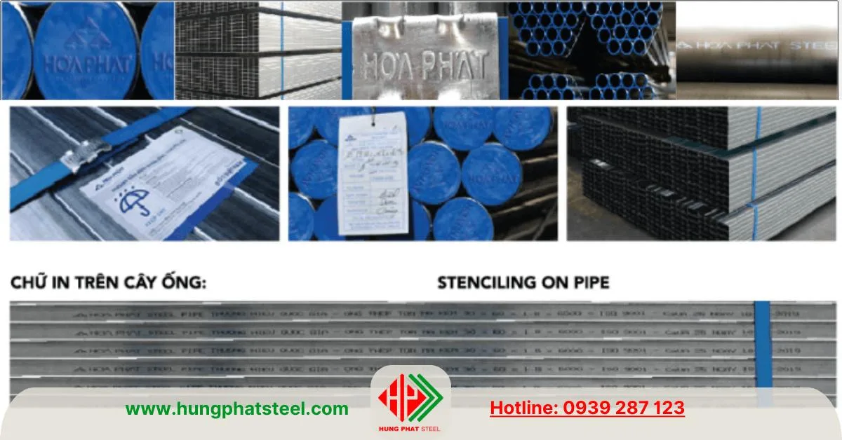 Nhận biết ống Hòa Phát chính hãng