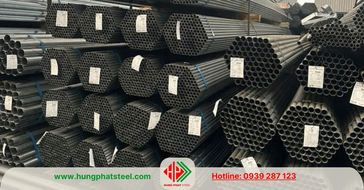 Ống thép Hòa Phát phi 42