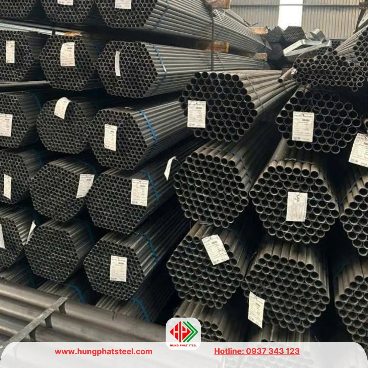 Ống thép Hòa Phát phi 42