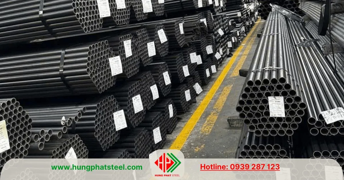 Ống thép Hòa Phát phi 42