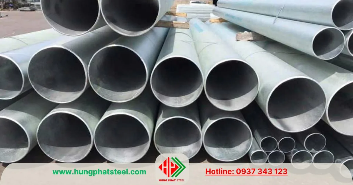 Ống thép đúc mạ kẽm nhúng nóng