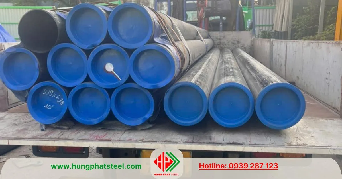 Ống thép đúc phi 219 DN200