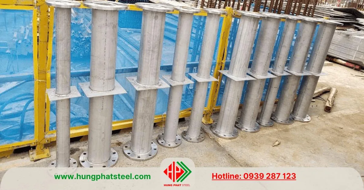 Ống xuyên sàn cánh vuông