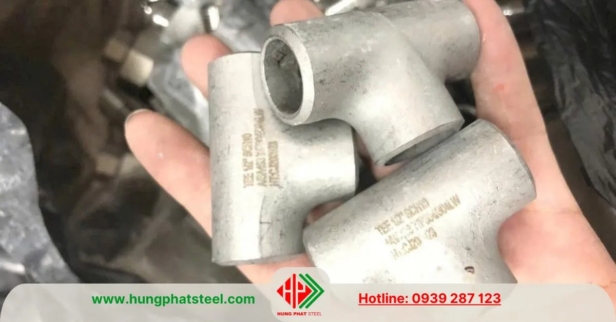 Tê hàn inox 304 là loại thông dụng nhất