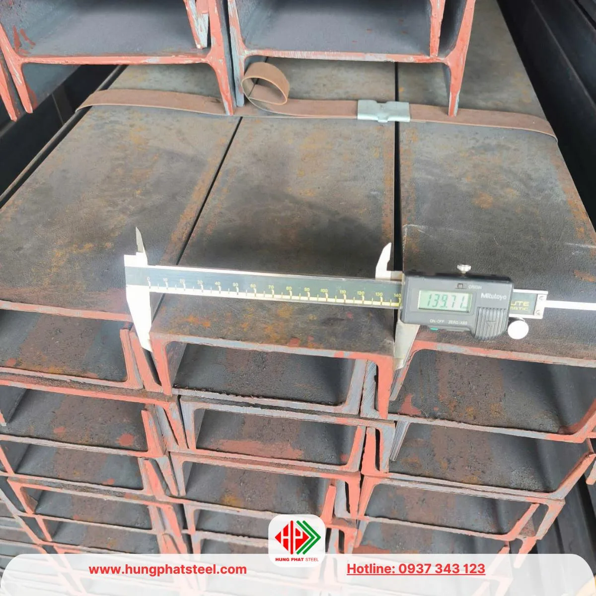 Thép U140 An Khánh (U140 x 58 x 4.9mm) - Hình ảnh 2