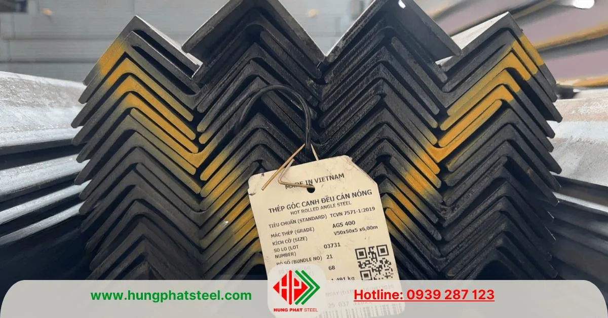 Thép V50x50x5mm Nhà Bè 