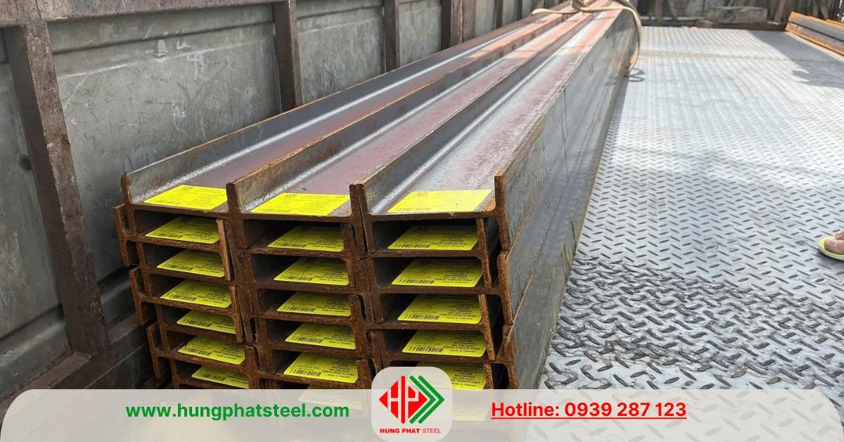 Thép hình H175 x 90 x 5 x 8mm POSCO