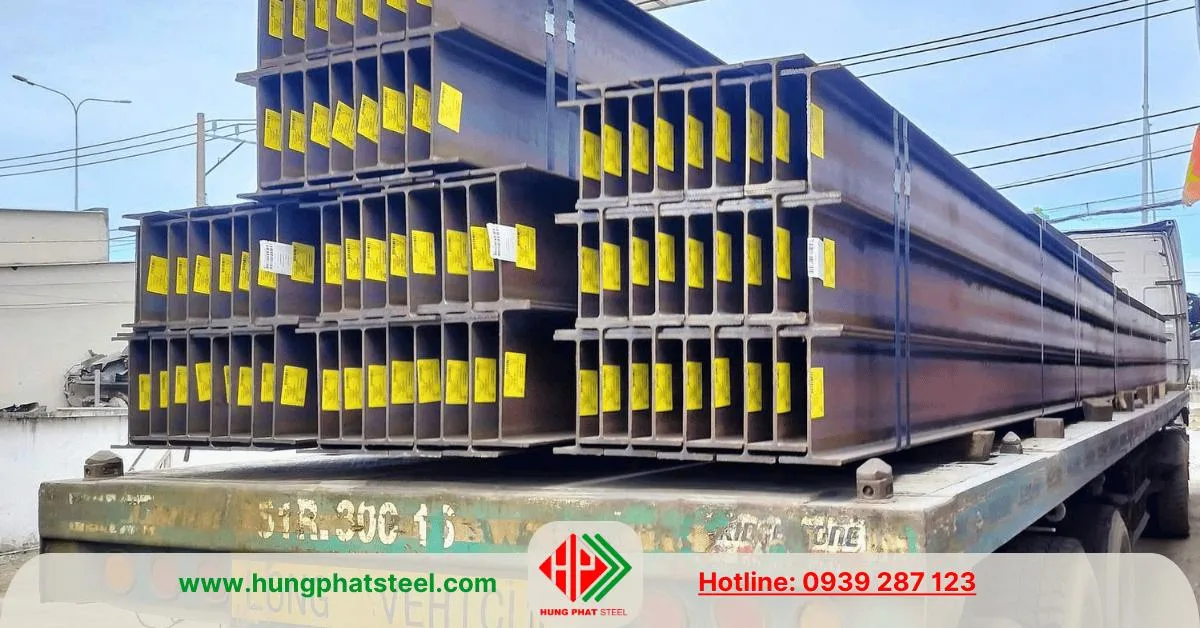 Thép hình H175 x 90 x 5 x 8mm POSCO