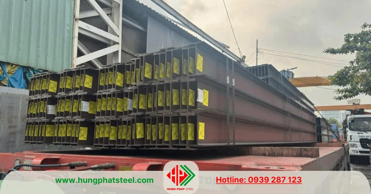 Thép hình H175 x 90 x 5 x 8mm POSCO