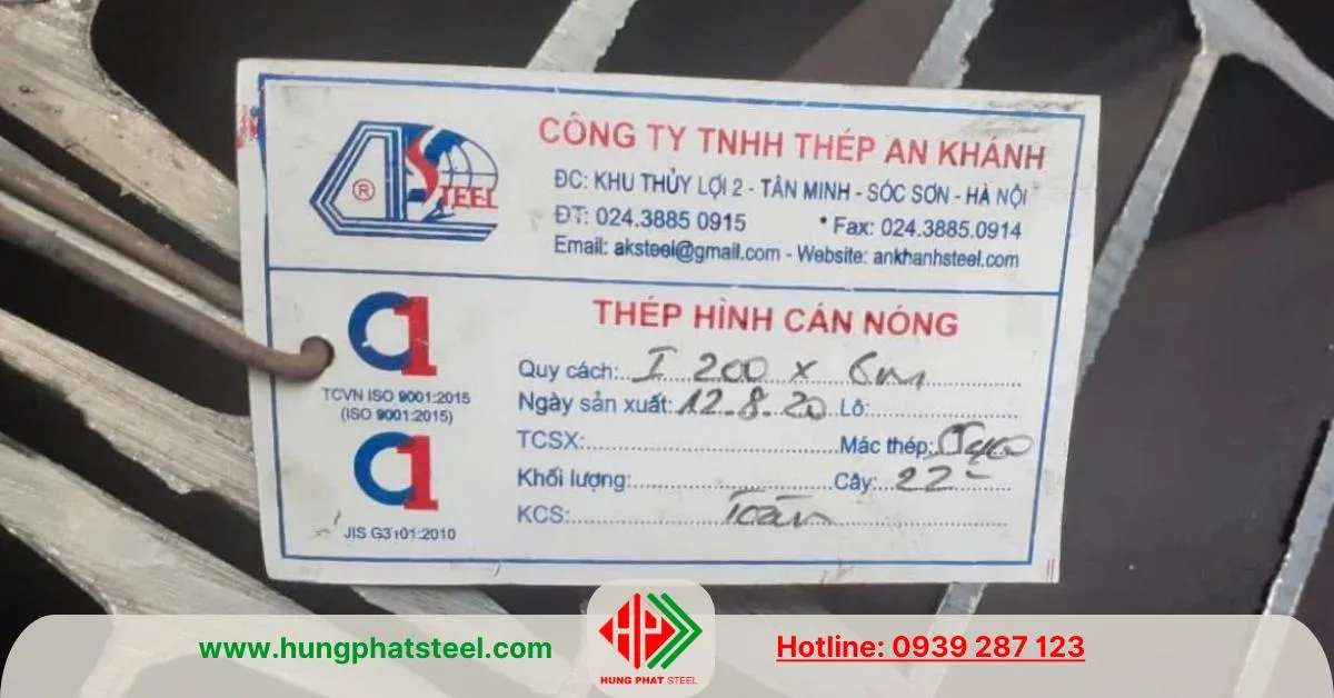 Thép hình I200 An Khánh